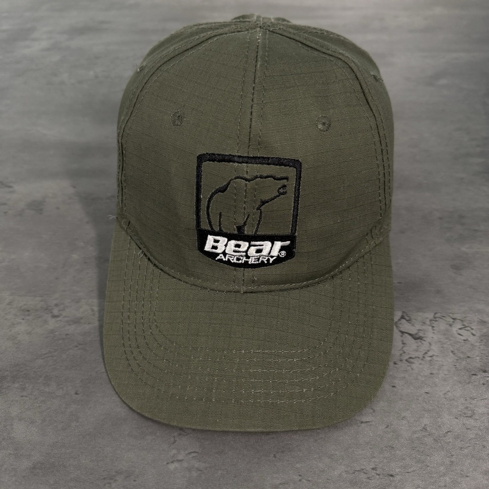 Bear Archery Hat Green Bow Hunting Turkey Deer Ripstop Military Tactical Outdoor